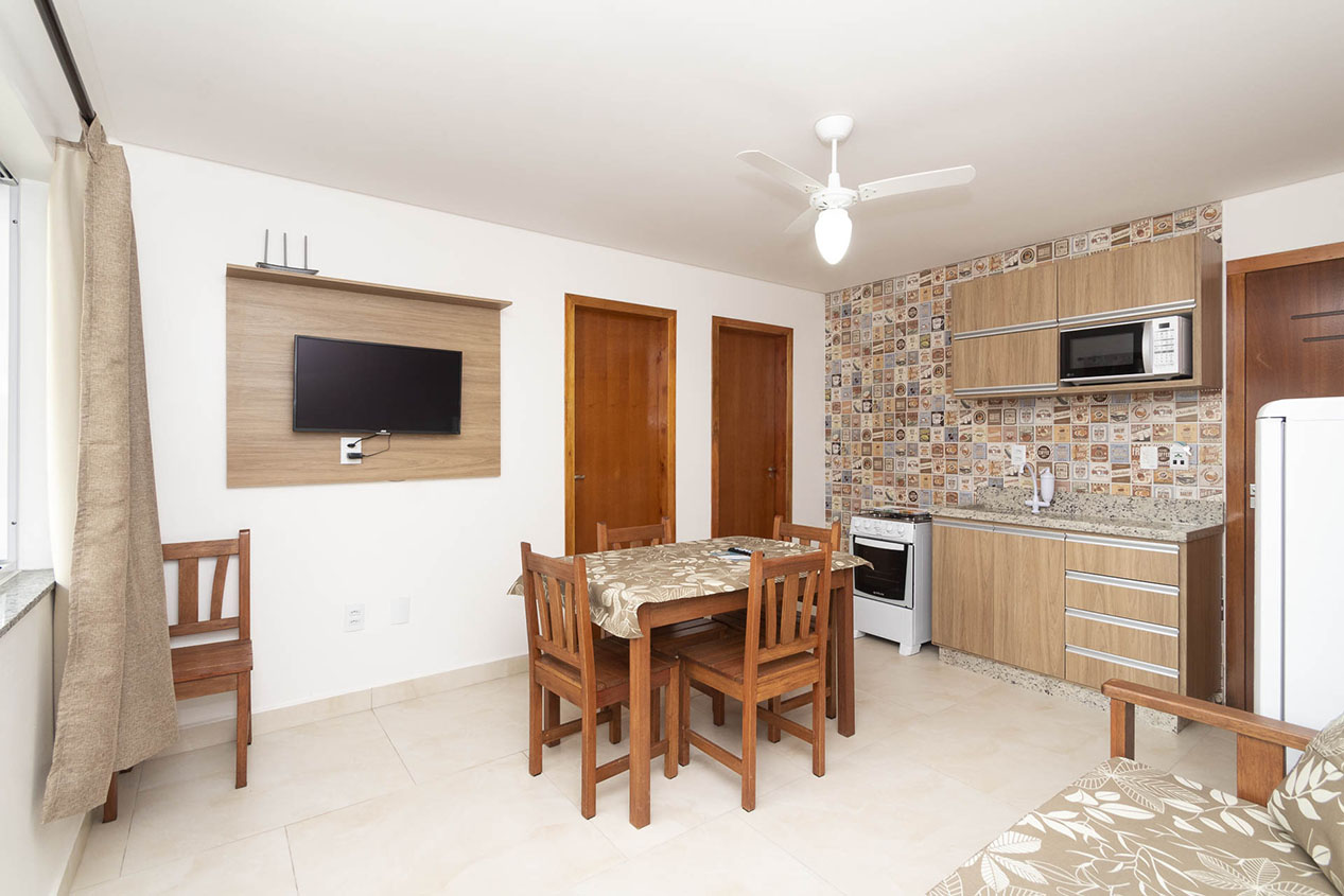 Apartamento TÉRREO 5PAX - Canto Grande Apart Hotel